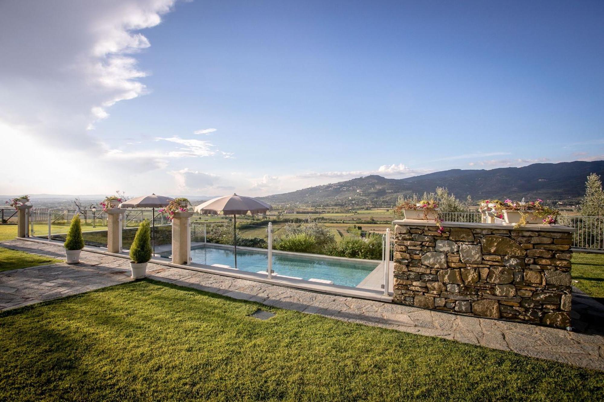 Villa Chiara Cortona Exterior foto