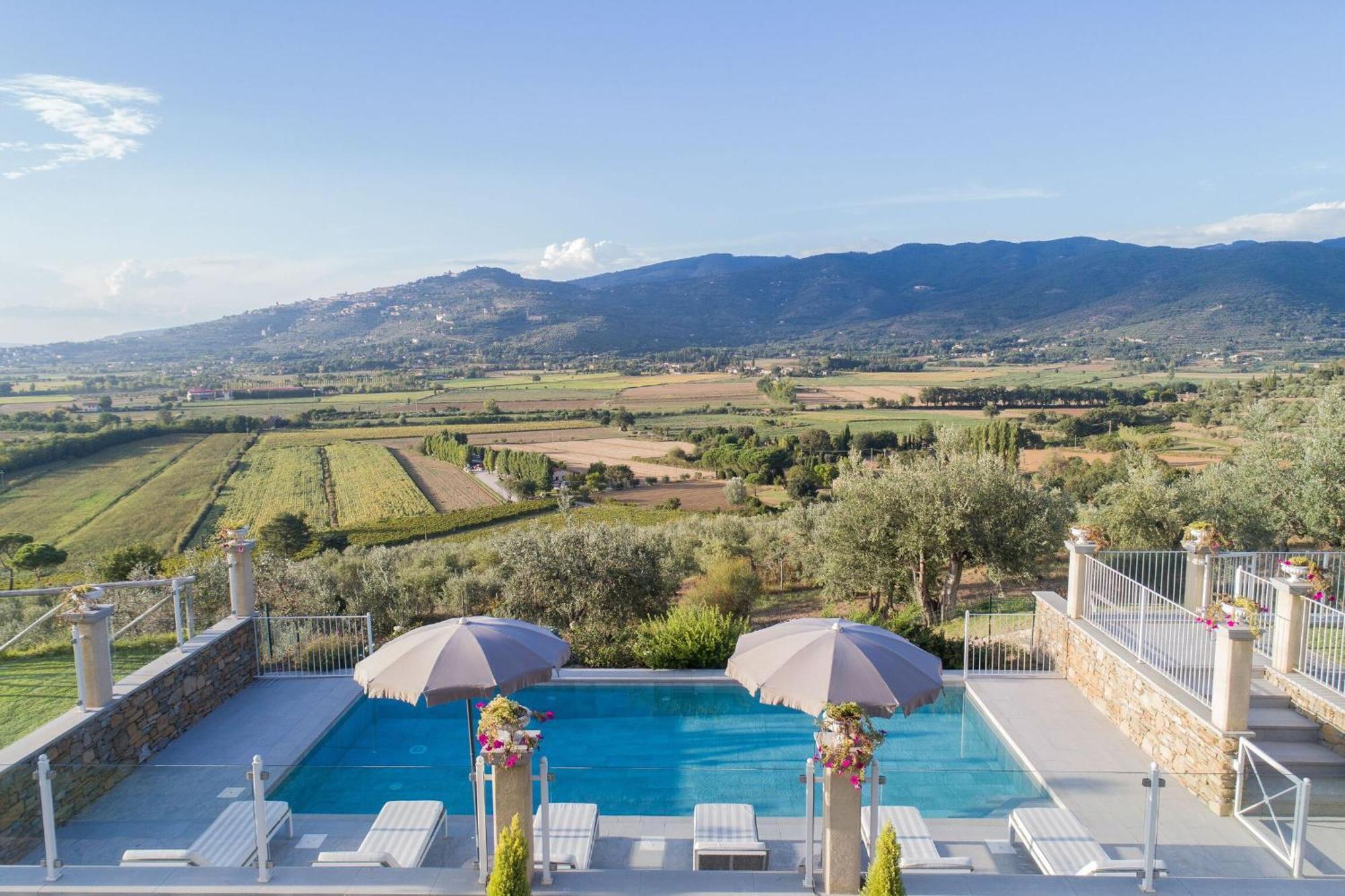 Villa Chiara Cortona Exterior foto