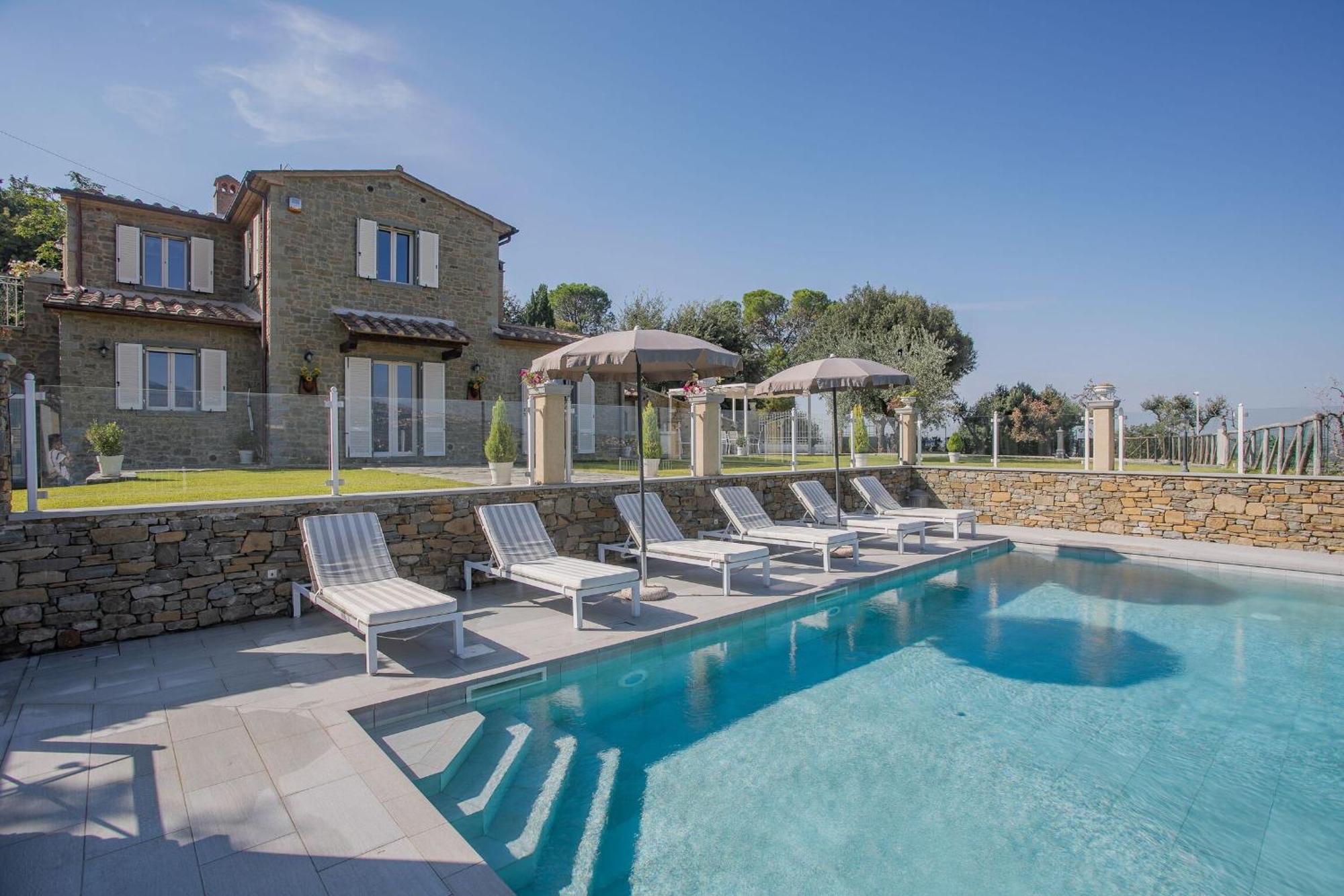 Villa Chiara Cortona Exterior foto